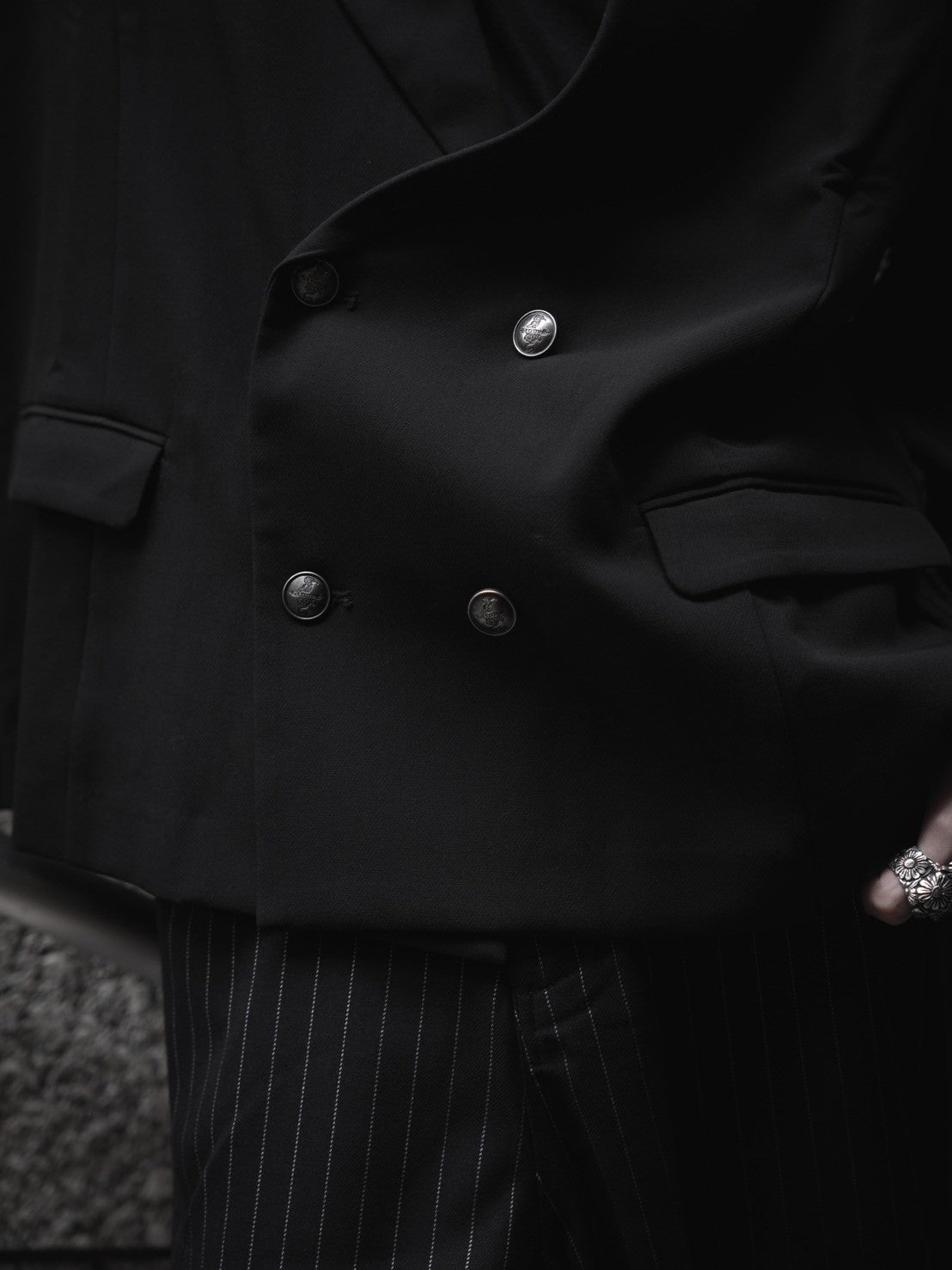 gibous original button tailored jacket