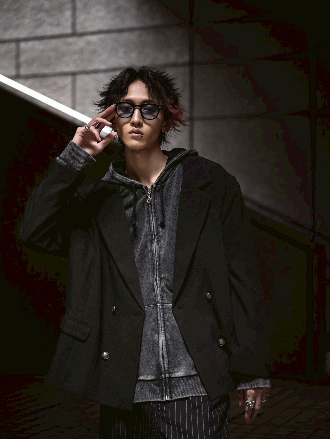 gibous original button tailored jacket