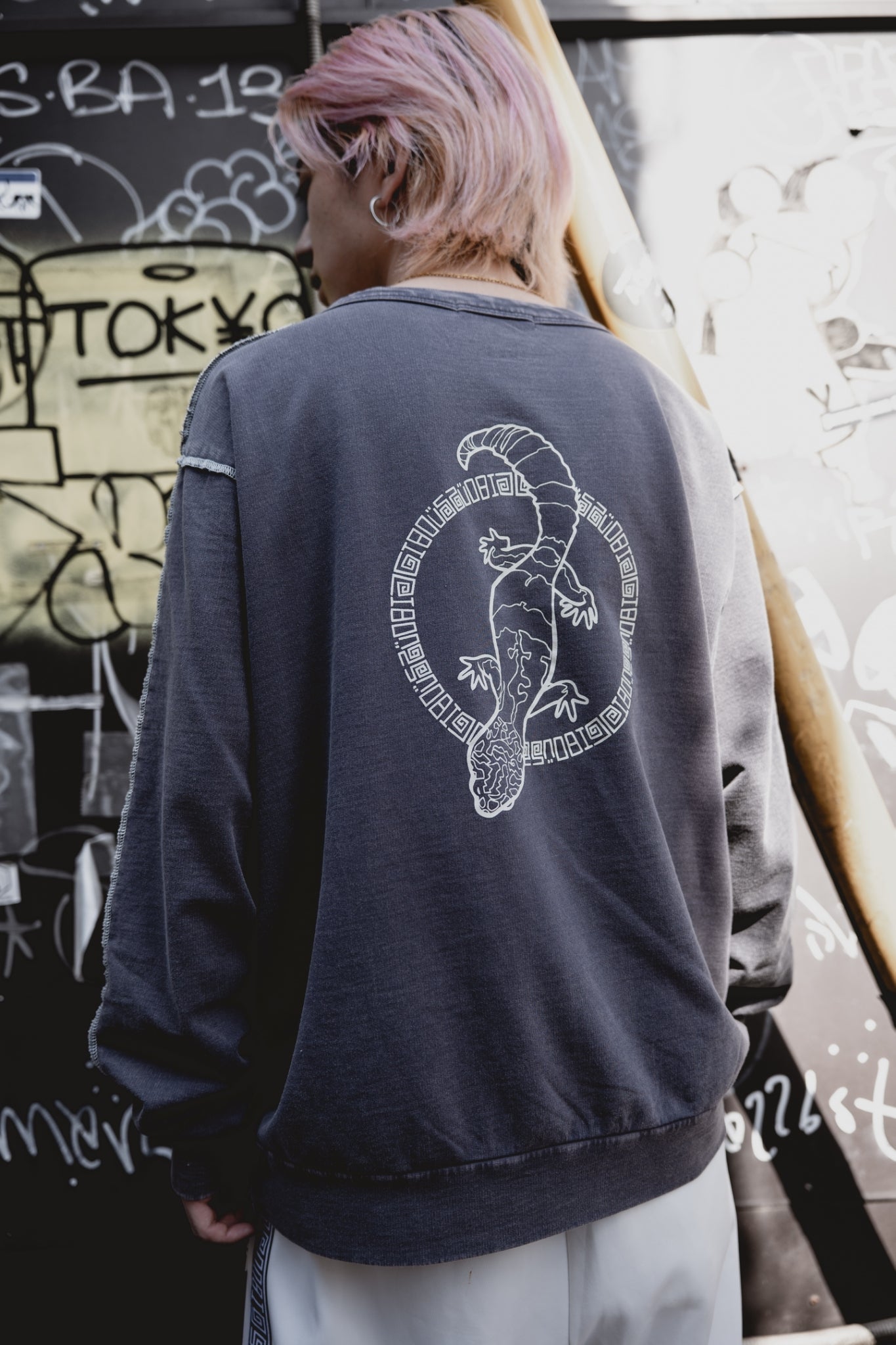 gibous leopa long t shirt
