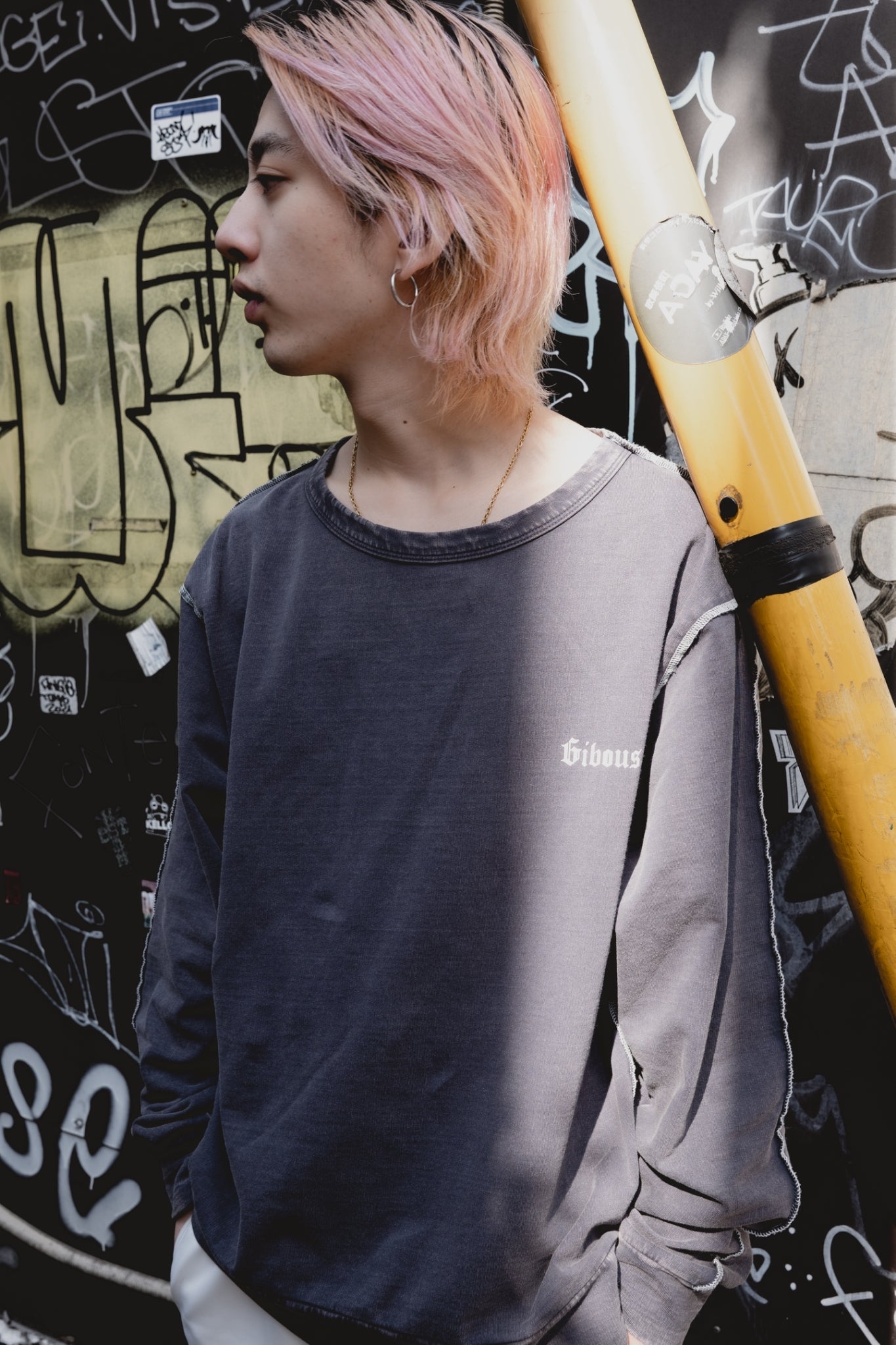 gibous leopa long t shirt