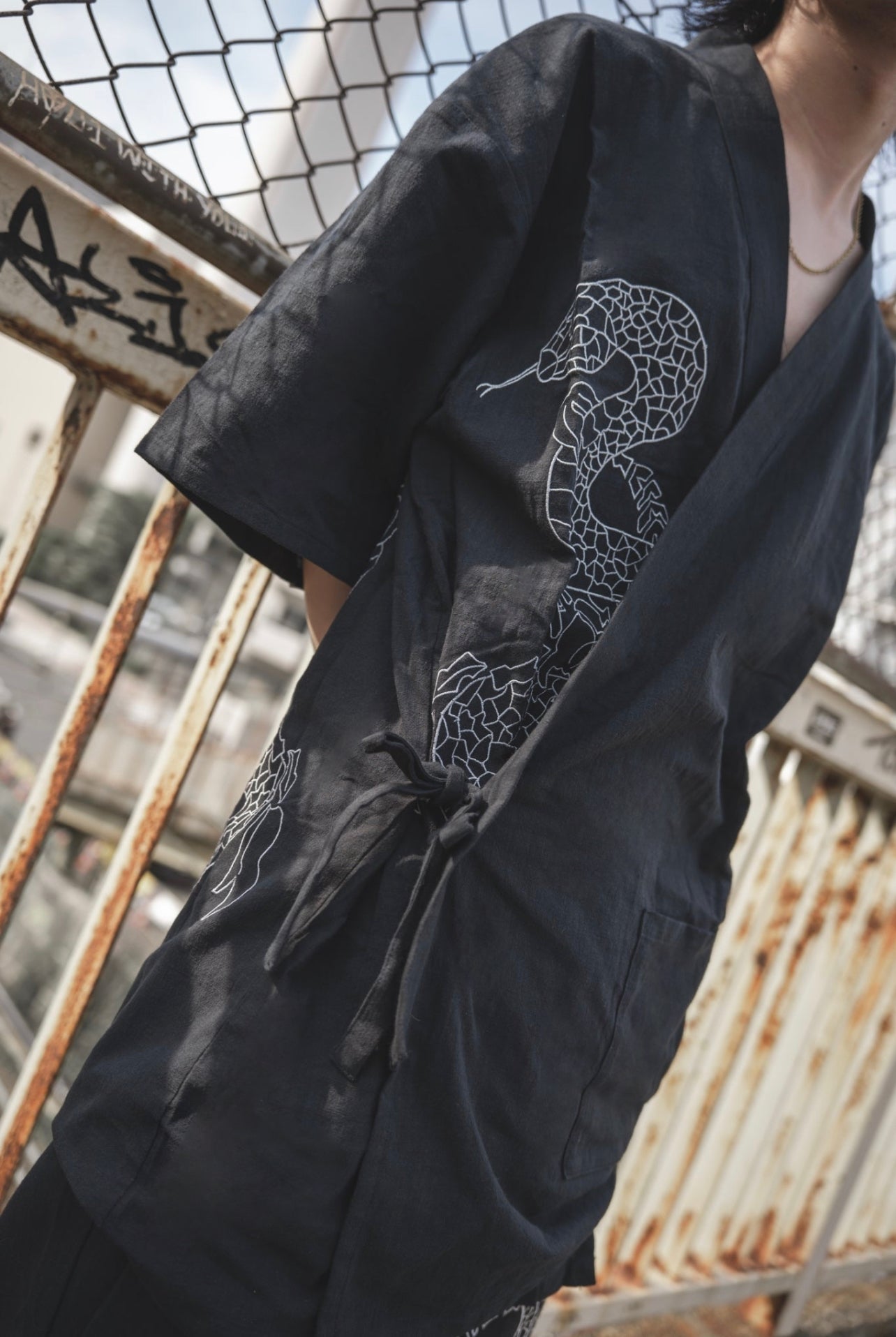 【再販】gibous snake scorpion jinbei