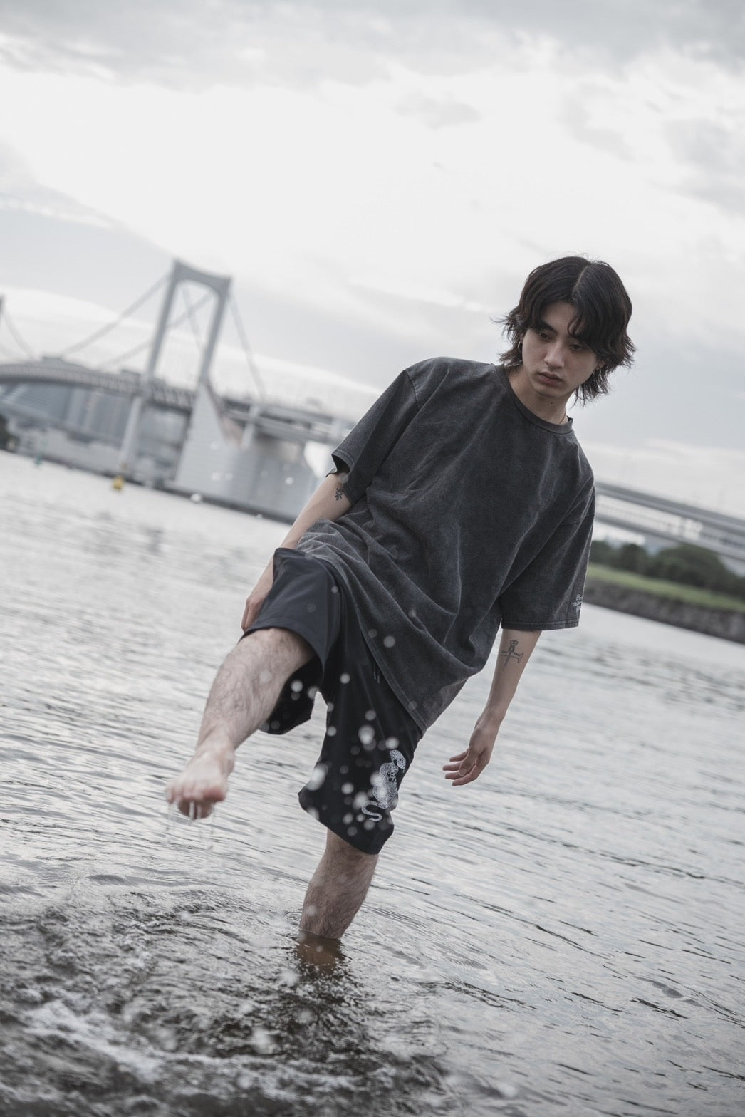 gibous snake scorpion pants swimsuit