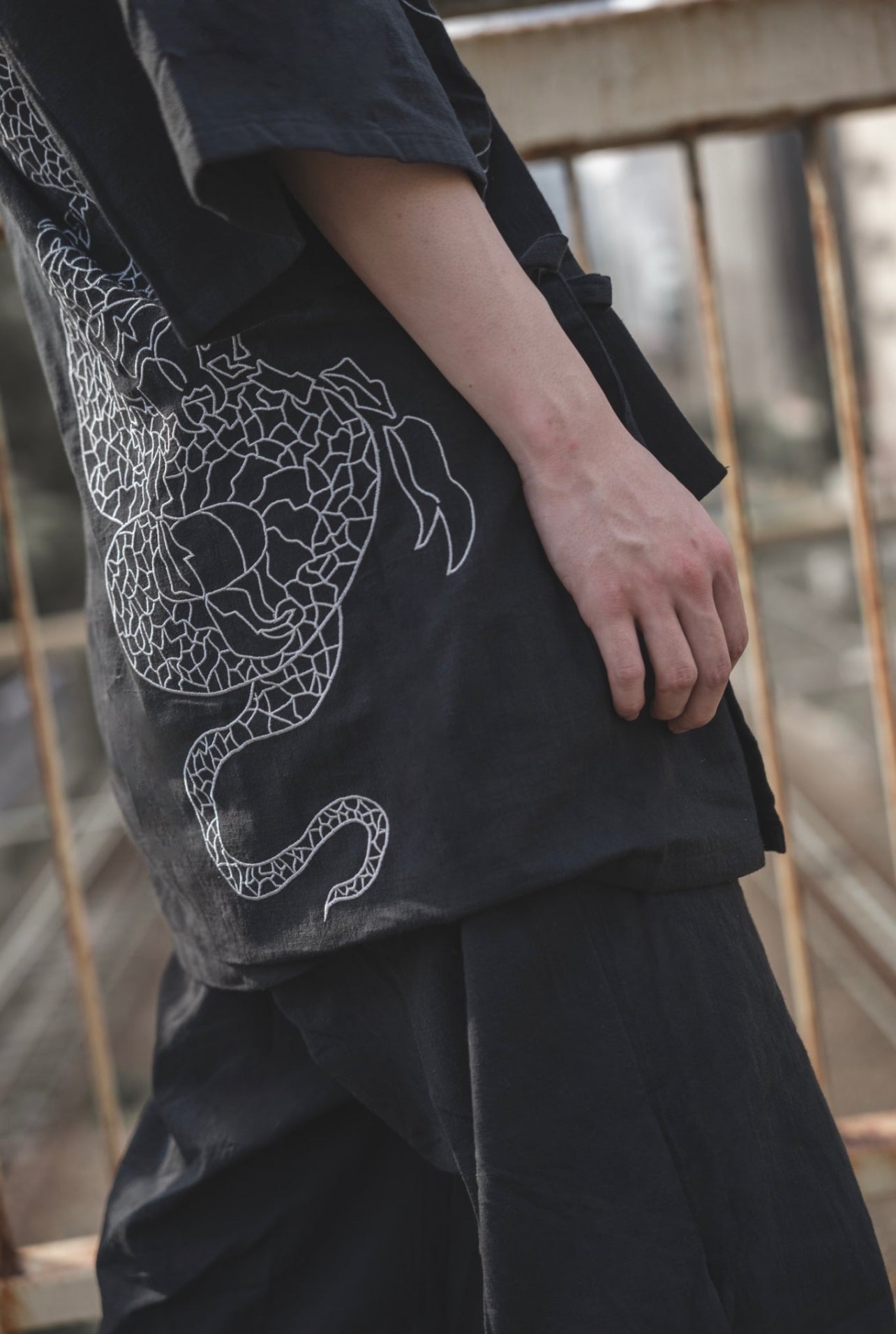 【再販】gibous snake scorpion jinbei