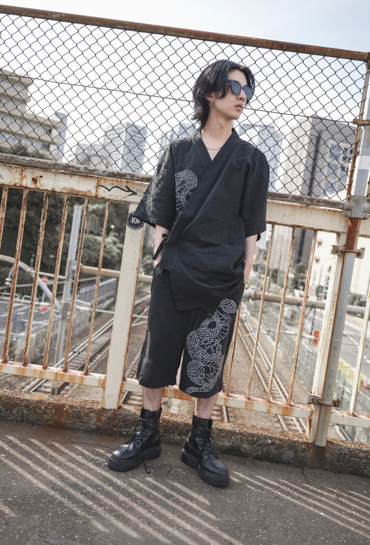 【再販】gibous snake scorpion jinbei