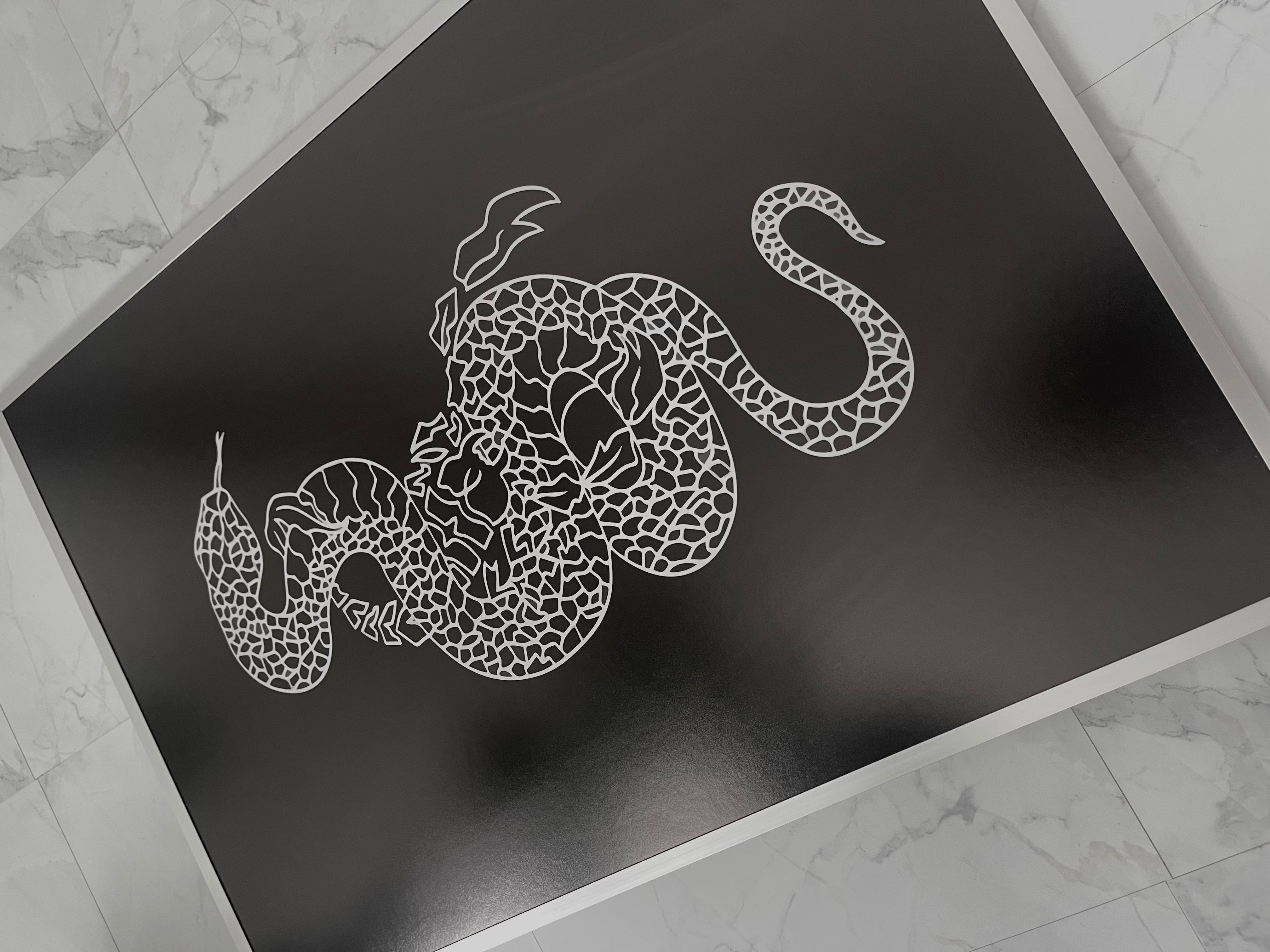 【受注生産】gibous snake scorpion art panel