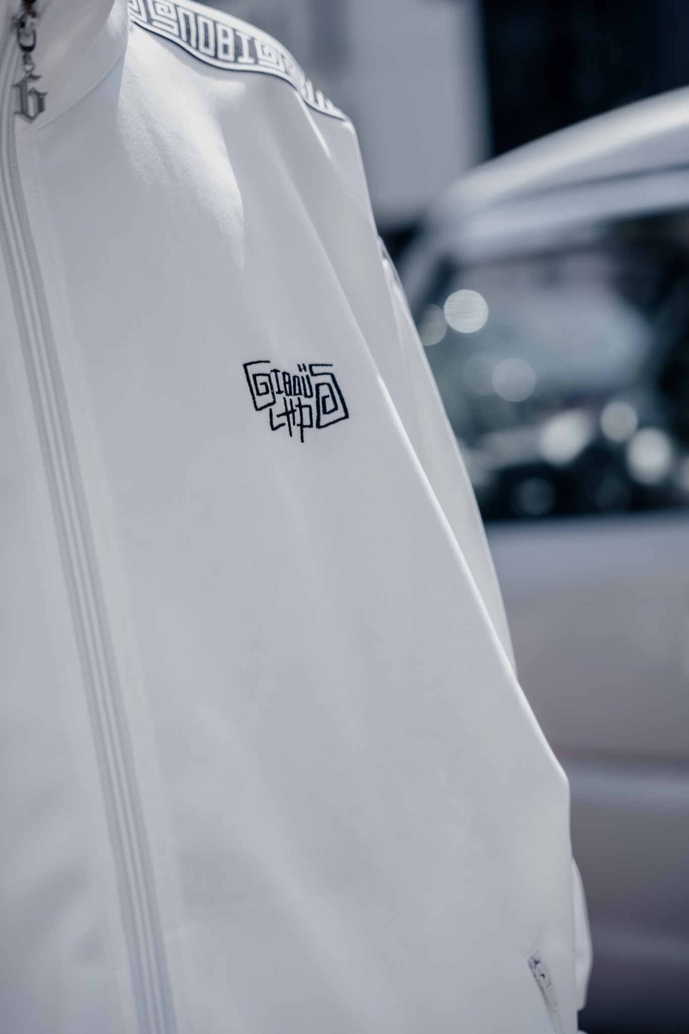 【再販】gibous×lhp logo track jersey white tops
