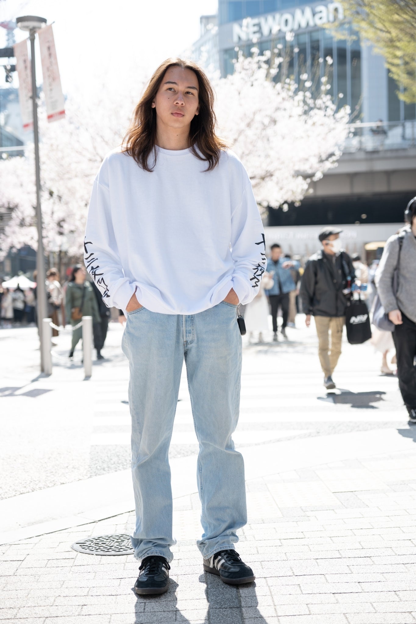 gibous 浮世絵 trainer white