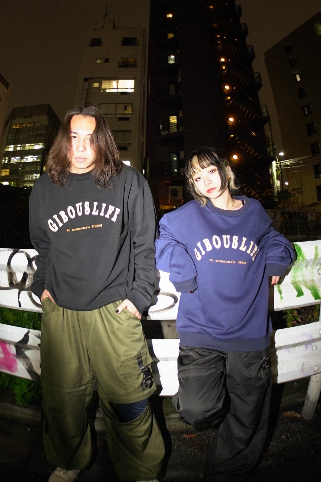 【再販】gibous scorpion zipper cargo trousers khaki