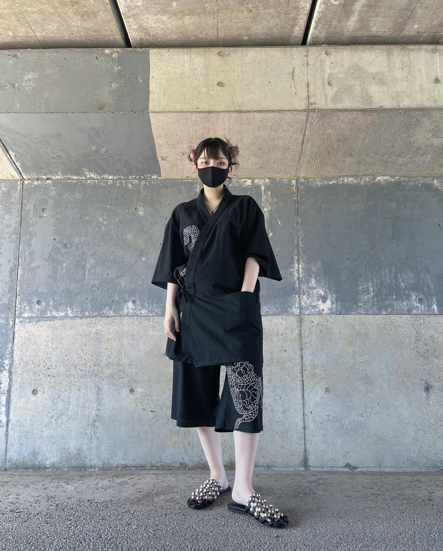 【再販】gibous snake scorpion jinbei