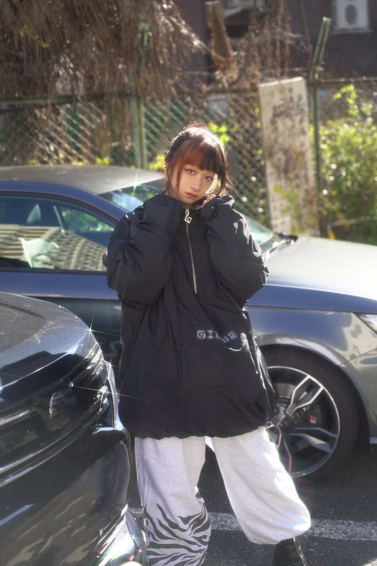 【再販】gibous Wind hoodie black