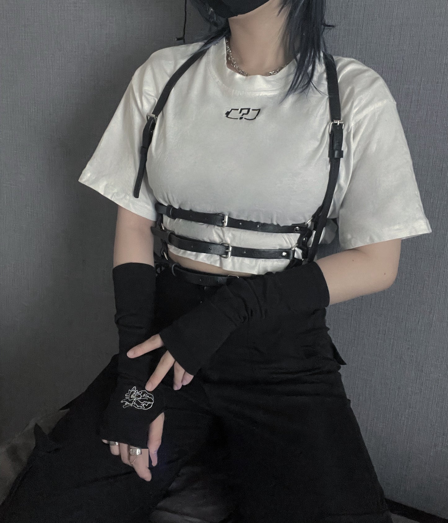 gibous snake heart arm cover