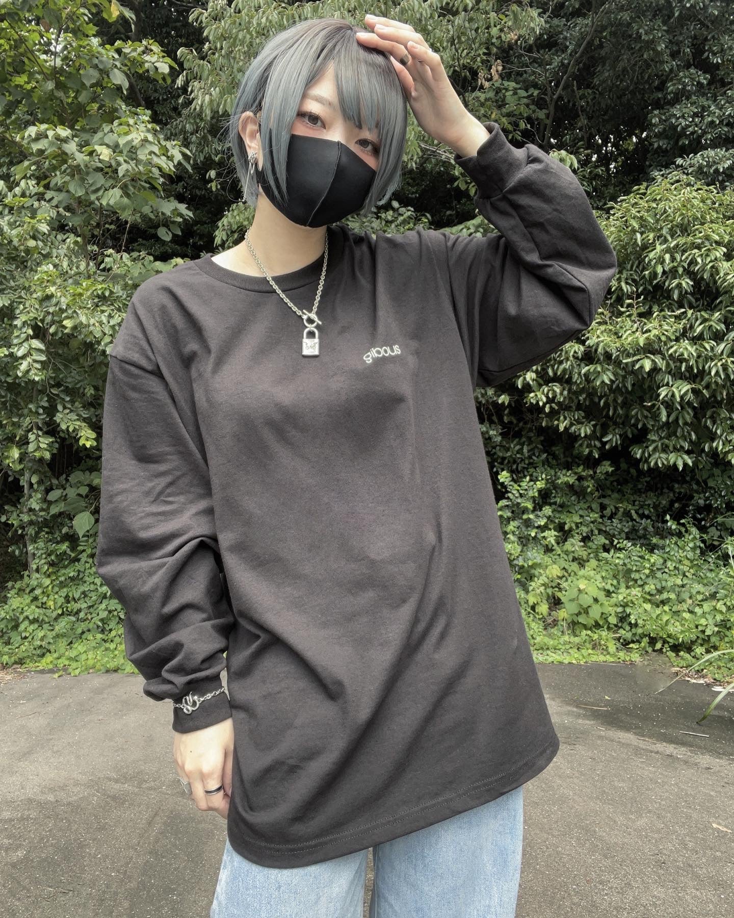 gibous logo long t shirt
