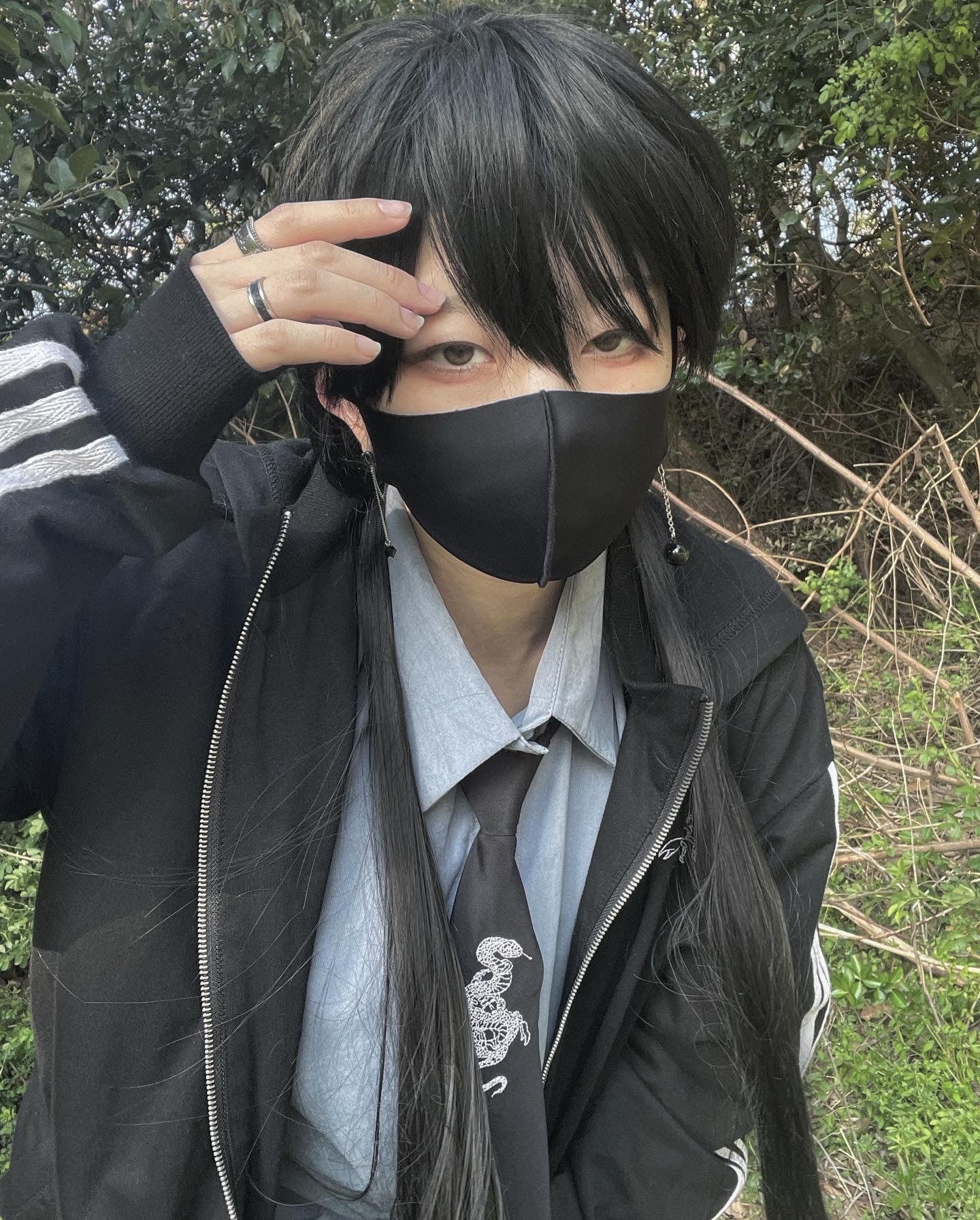 【再販】gibous snake scorpion necktie