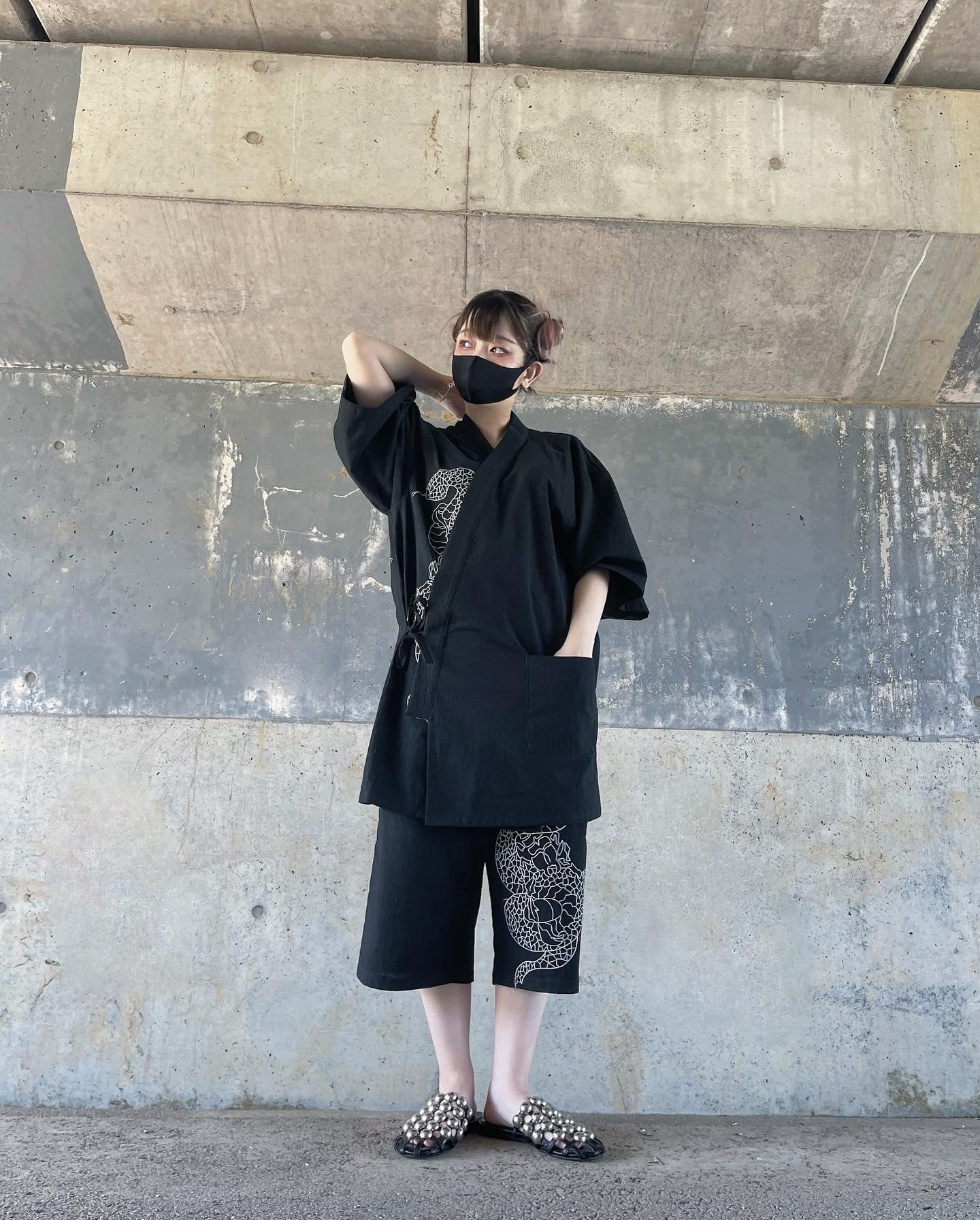 【再販】gibous snake scorpion jinbei