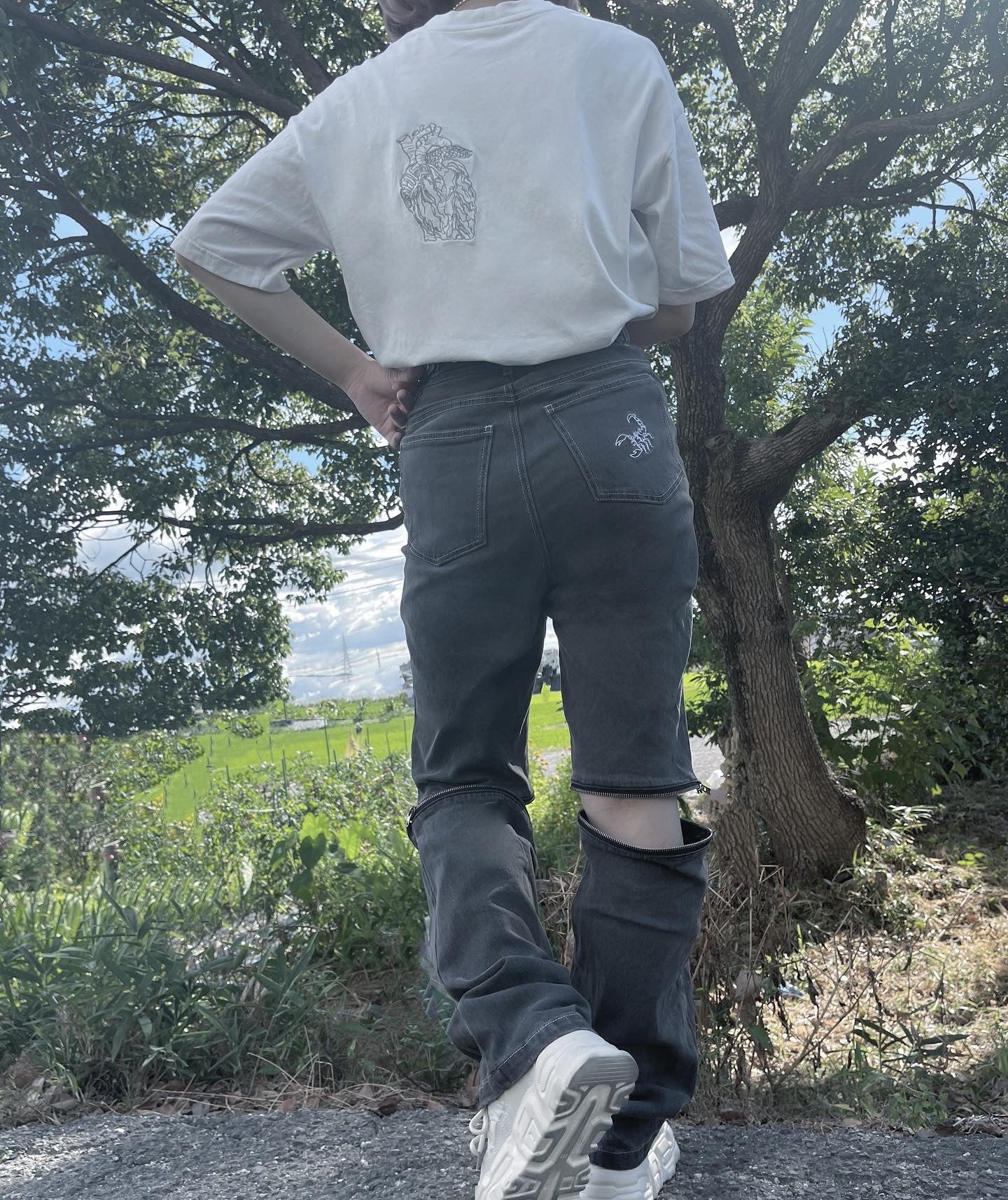 【再販】gibous design jeans