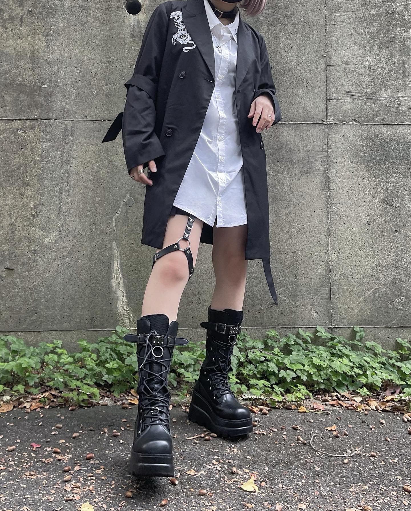 gibous belt snake jacket