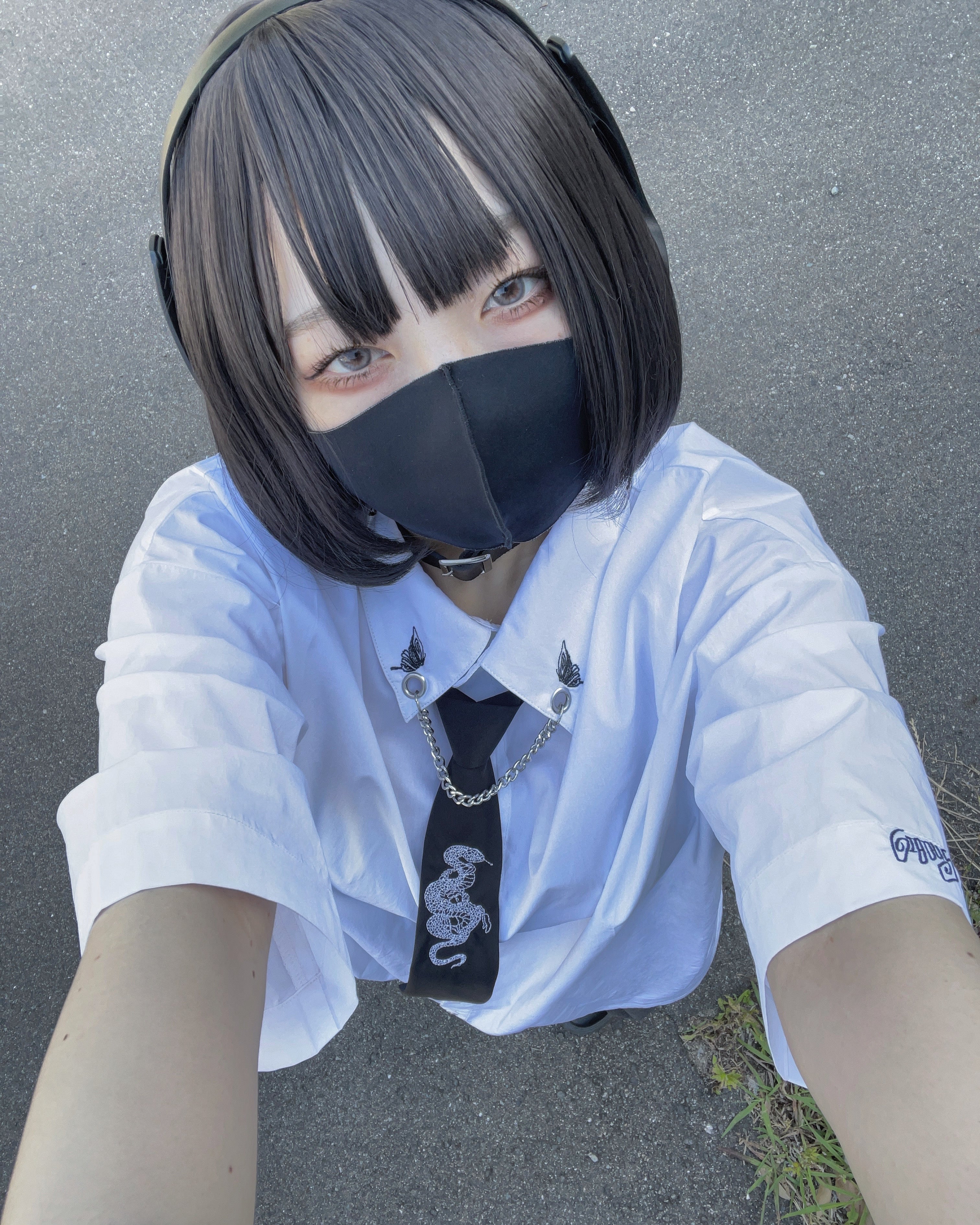 【再販】gibous snake scorpion necktie