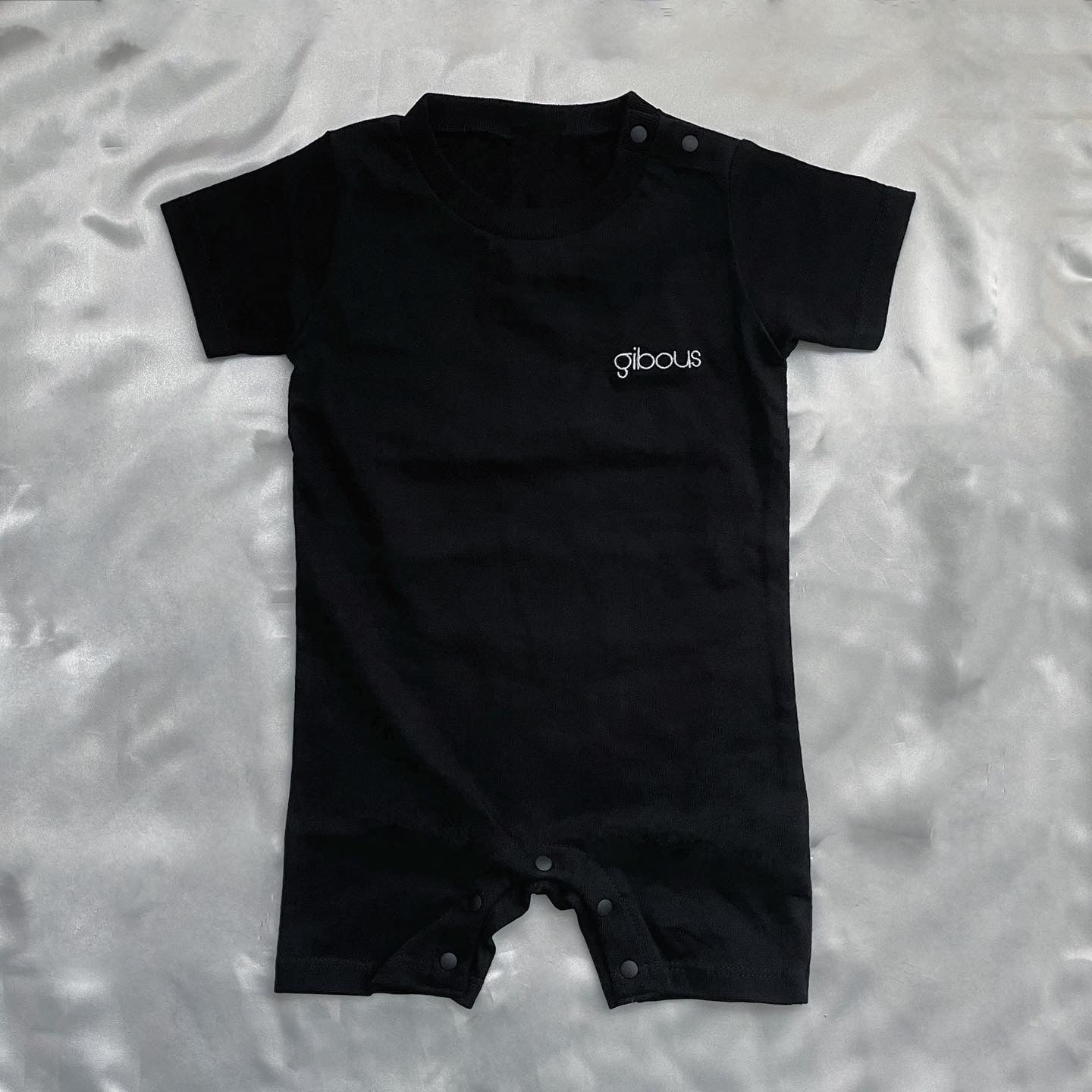 gibous baby logo rompers