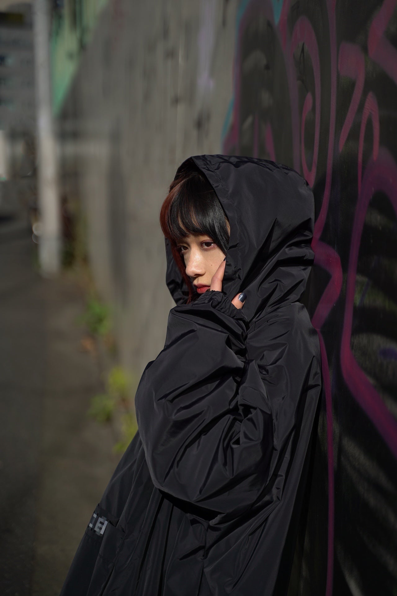 【再販】gibous Wind hoodie black