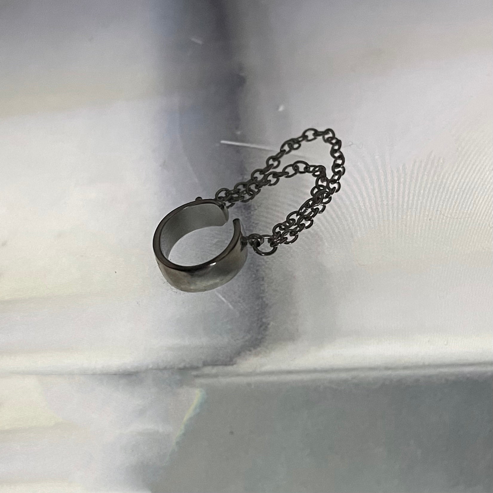 gibous logo ear cuff