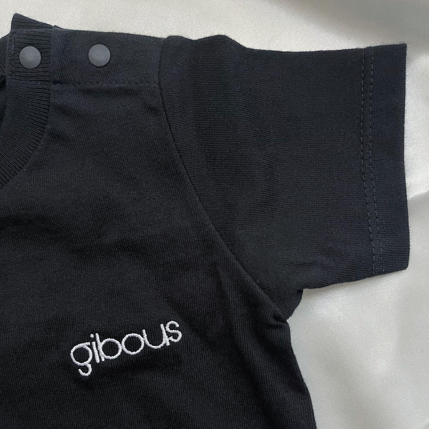 gibous baby logo rompers