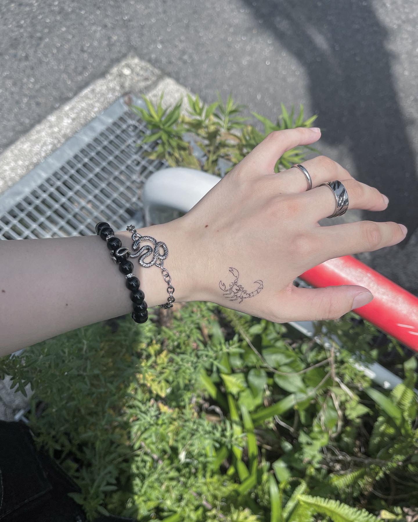 【再販】gibous snake bracelet