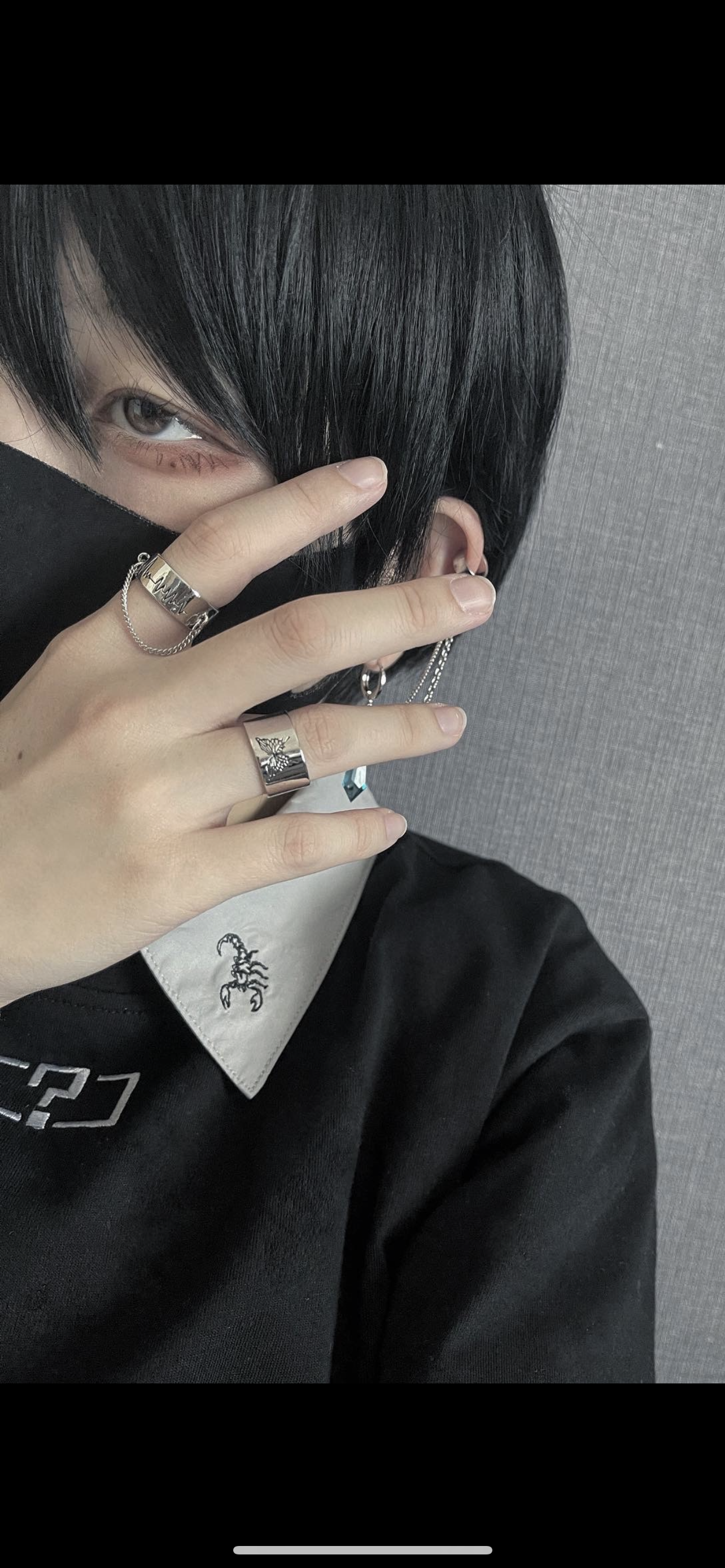 【再販】gibous signal chain ring