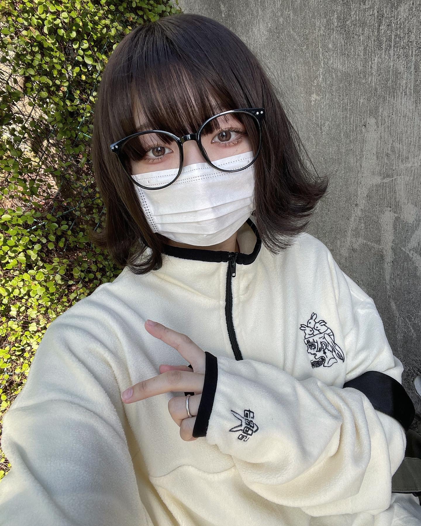 gibous 2023 rabbit fleece white