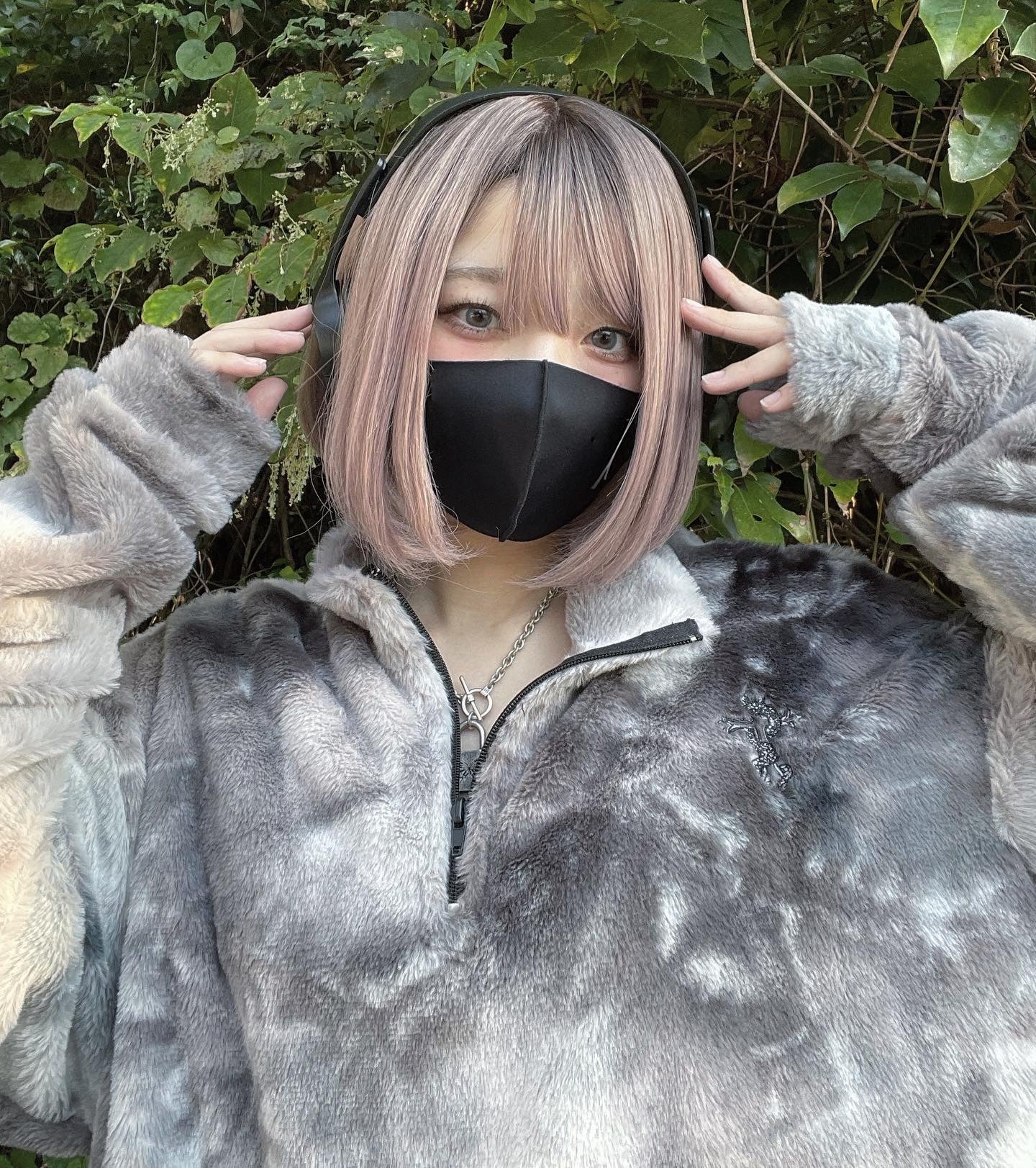 【再販】lhp tie-dye cross half zip light