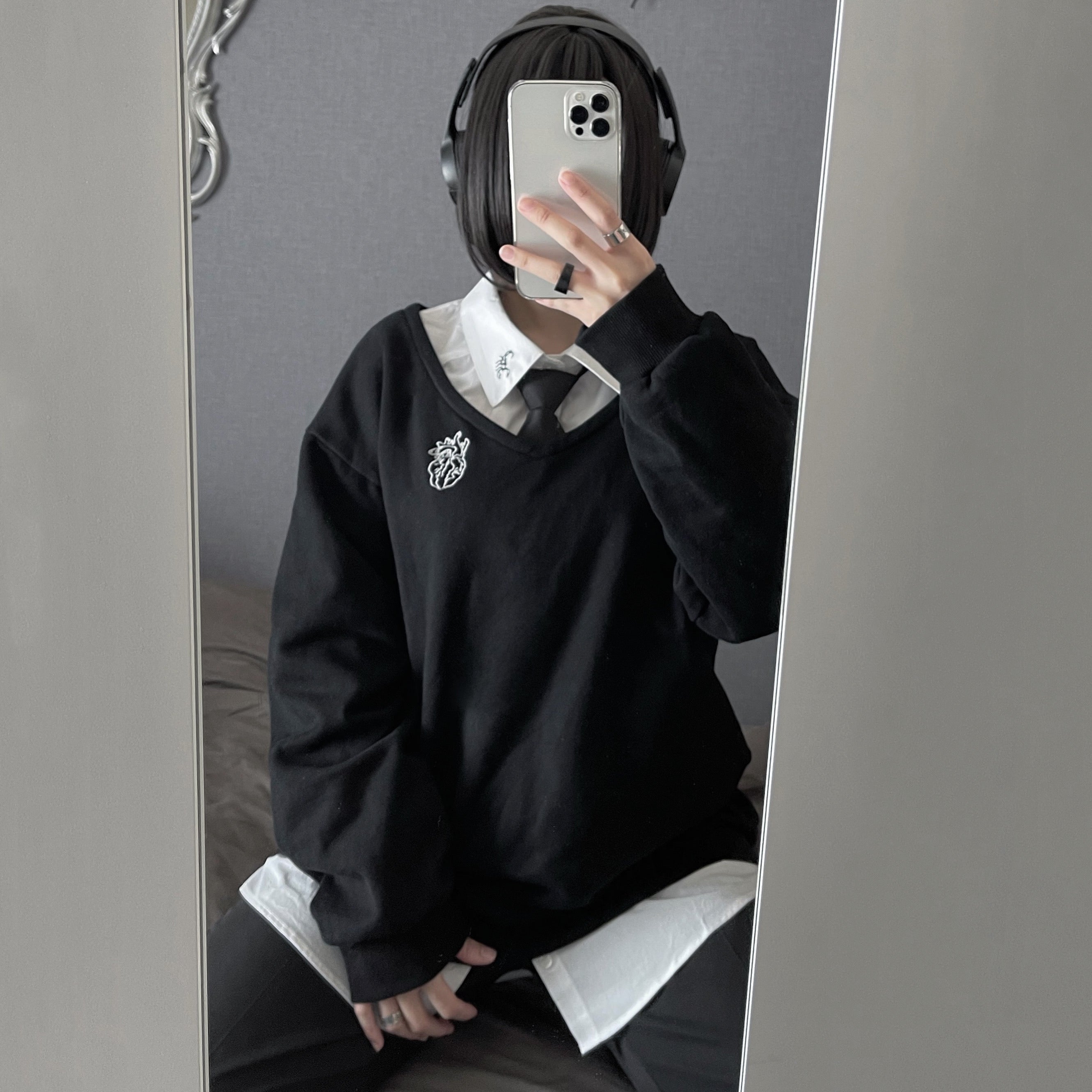 【再販】gibous scorpion shirt white