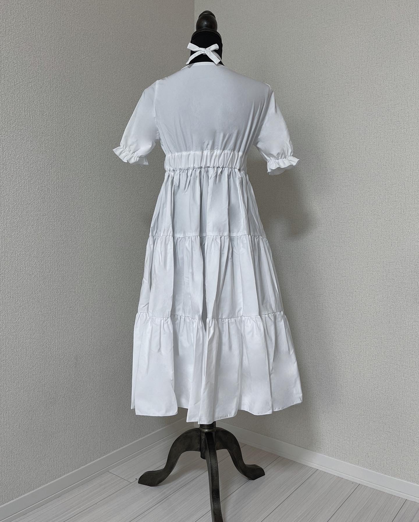 gibous rose cross onepiece white