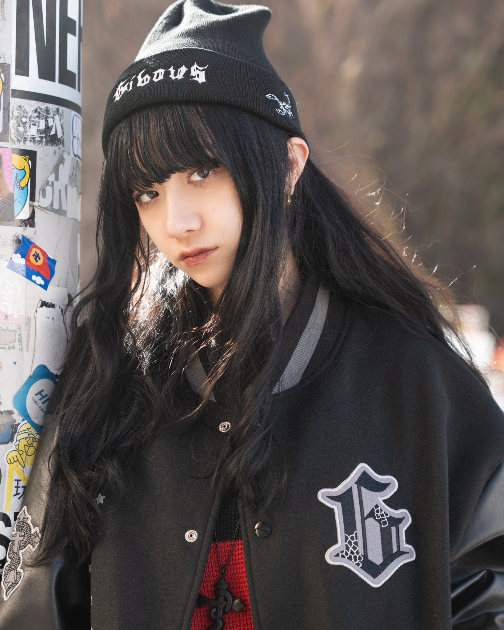 gibous gothic logo beanie