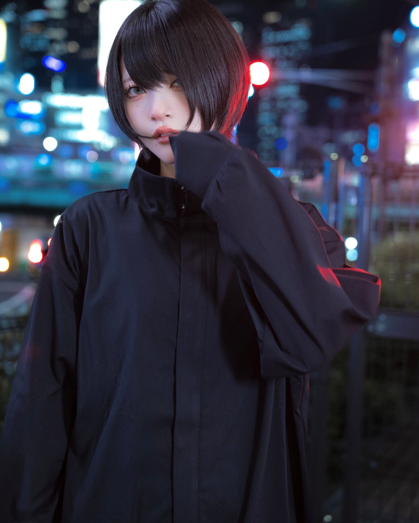 gibous Stand Collar UV Outerwear