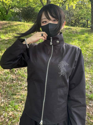 gibous button centipede jacket