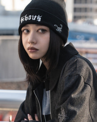 gibous gothic logo beanie