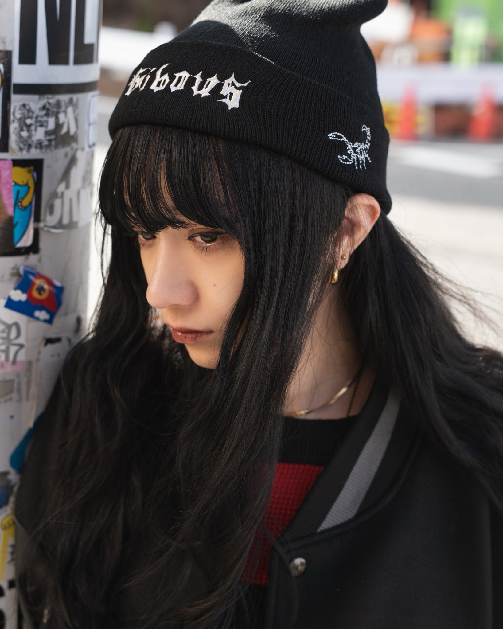 gibous gothic logo beanie
