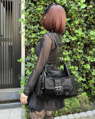 【再販】gibous snake bone belt shoulder bag