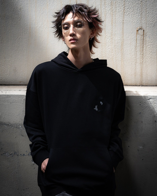 gibous G hoodie black