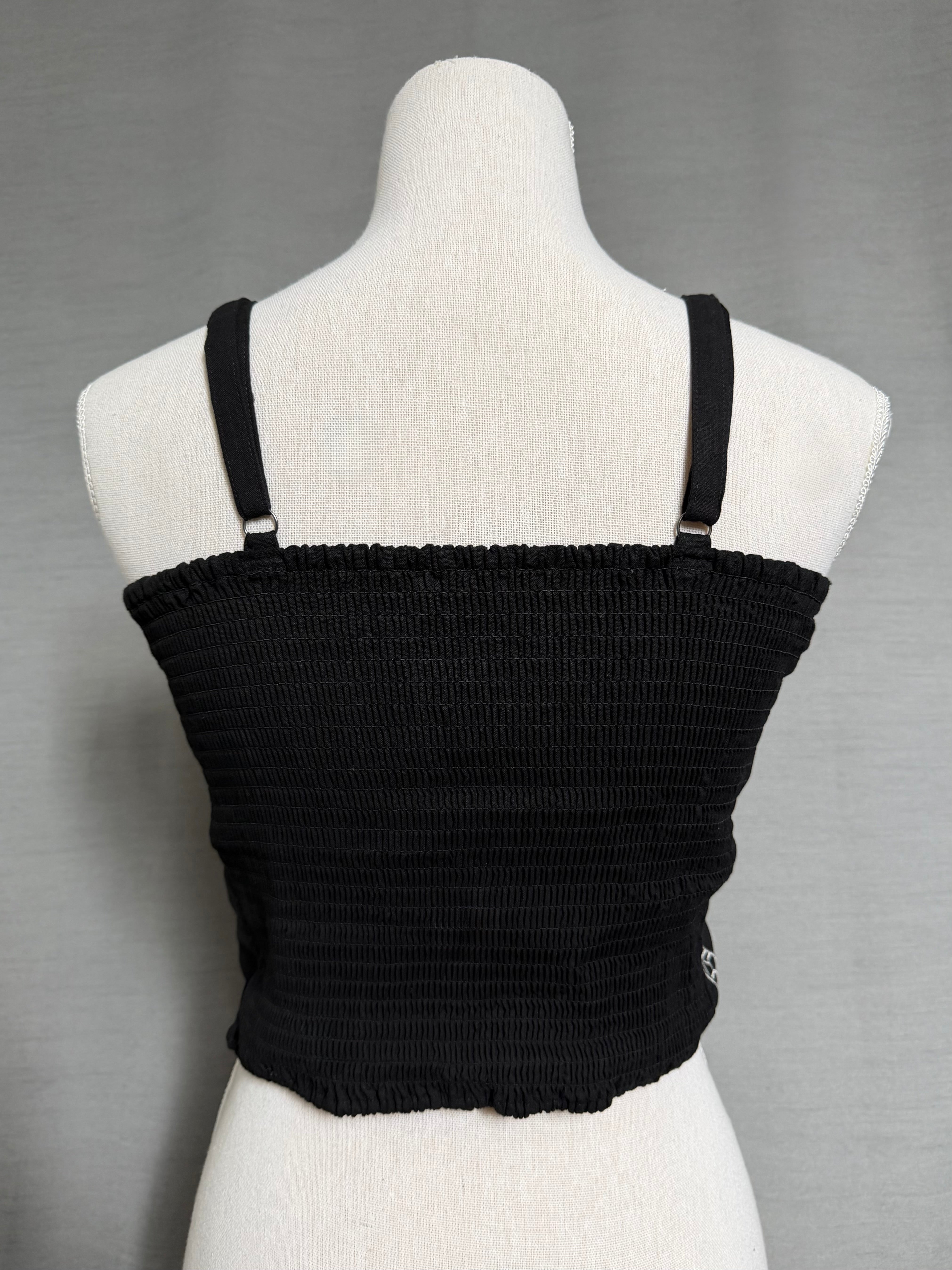 gibous snake scorpion ribbon bustier