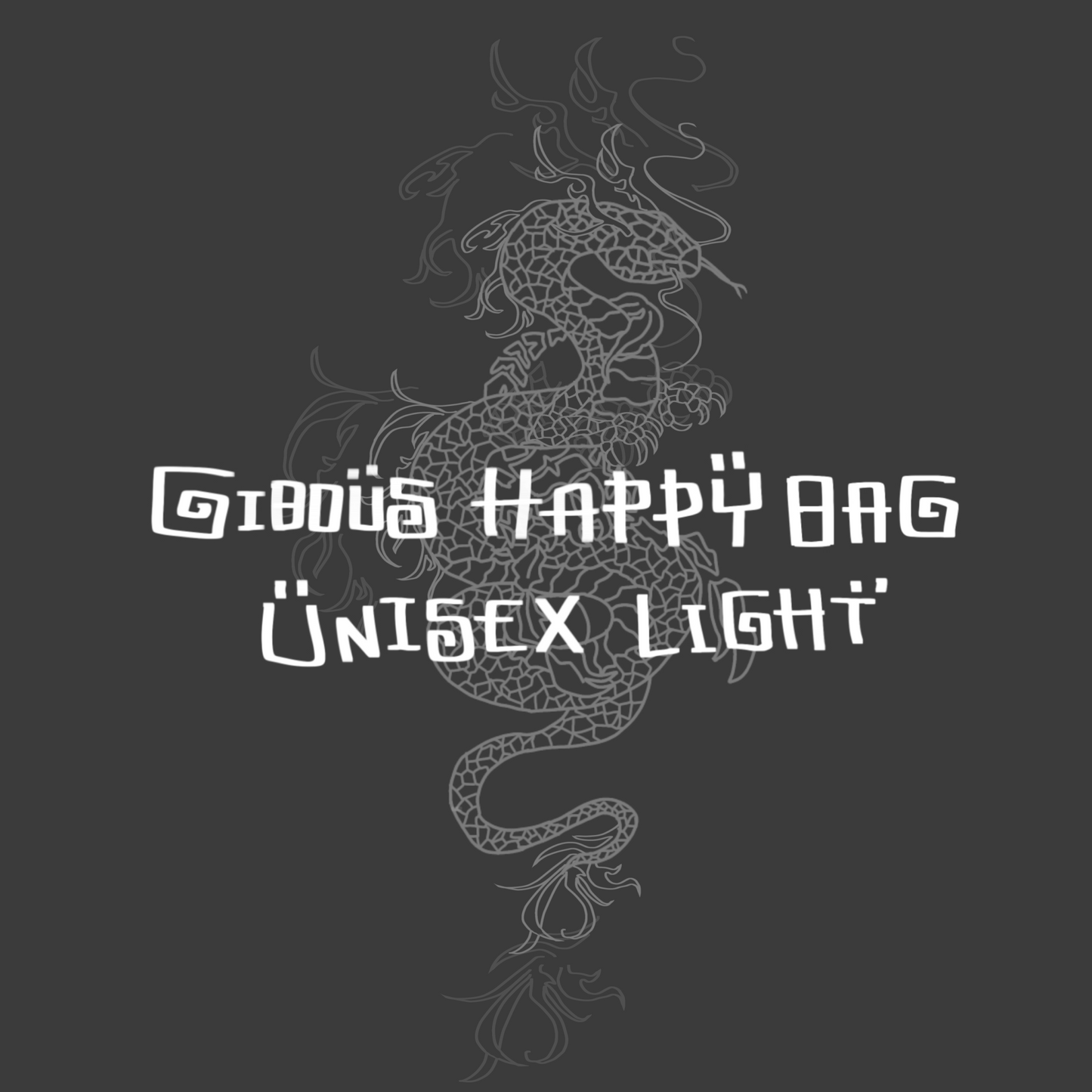 gibous happy bag unisex light 2024