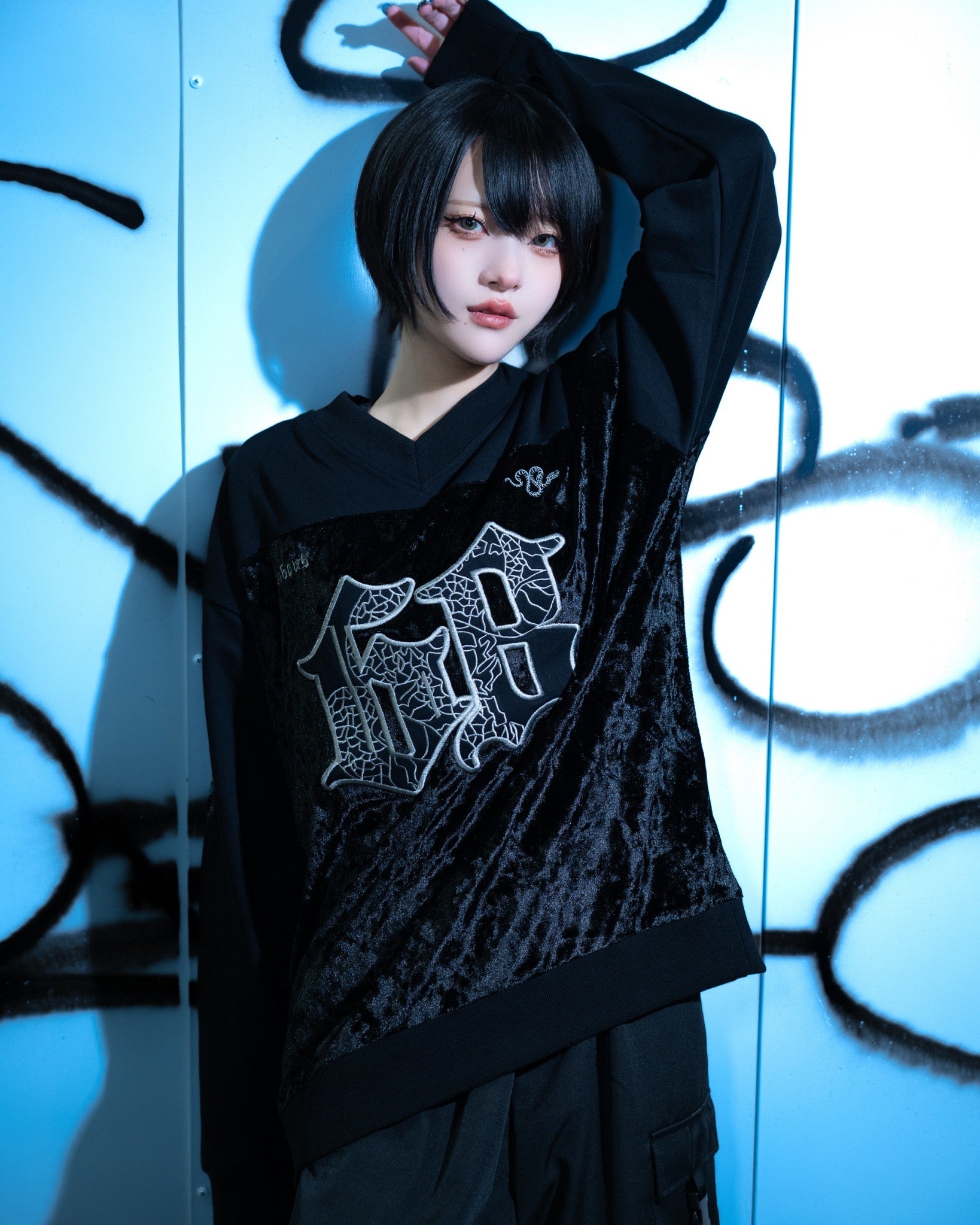 gibous ギボス Two Material Uniform sweat gibous GB Two Material Uniform sweat