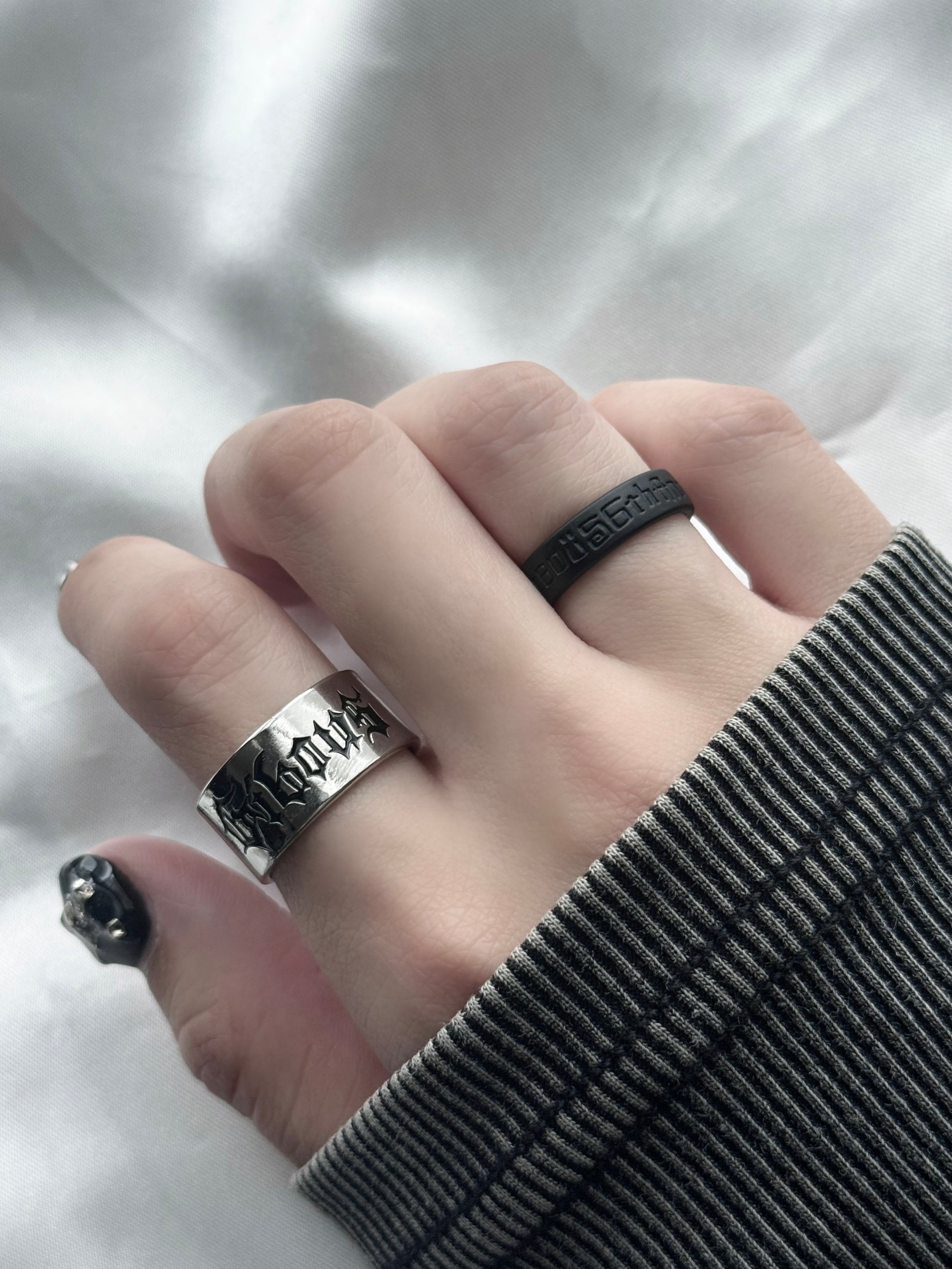 【予約販売】gibous 6th anniversary black ring