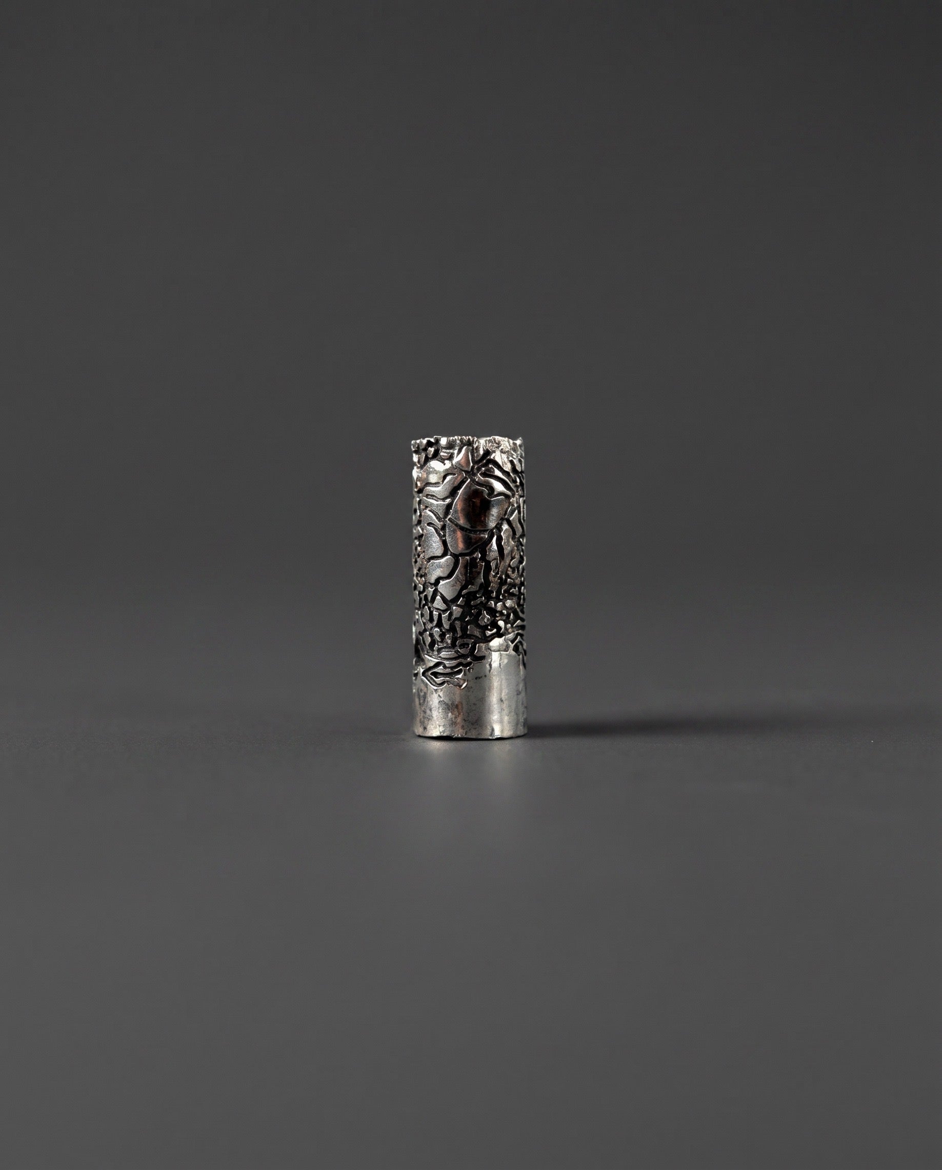 gibous snake scorpion ear cuff silver