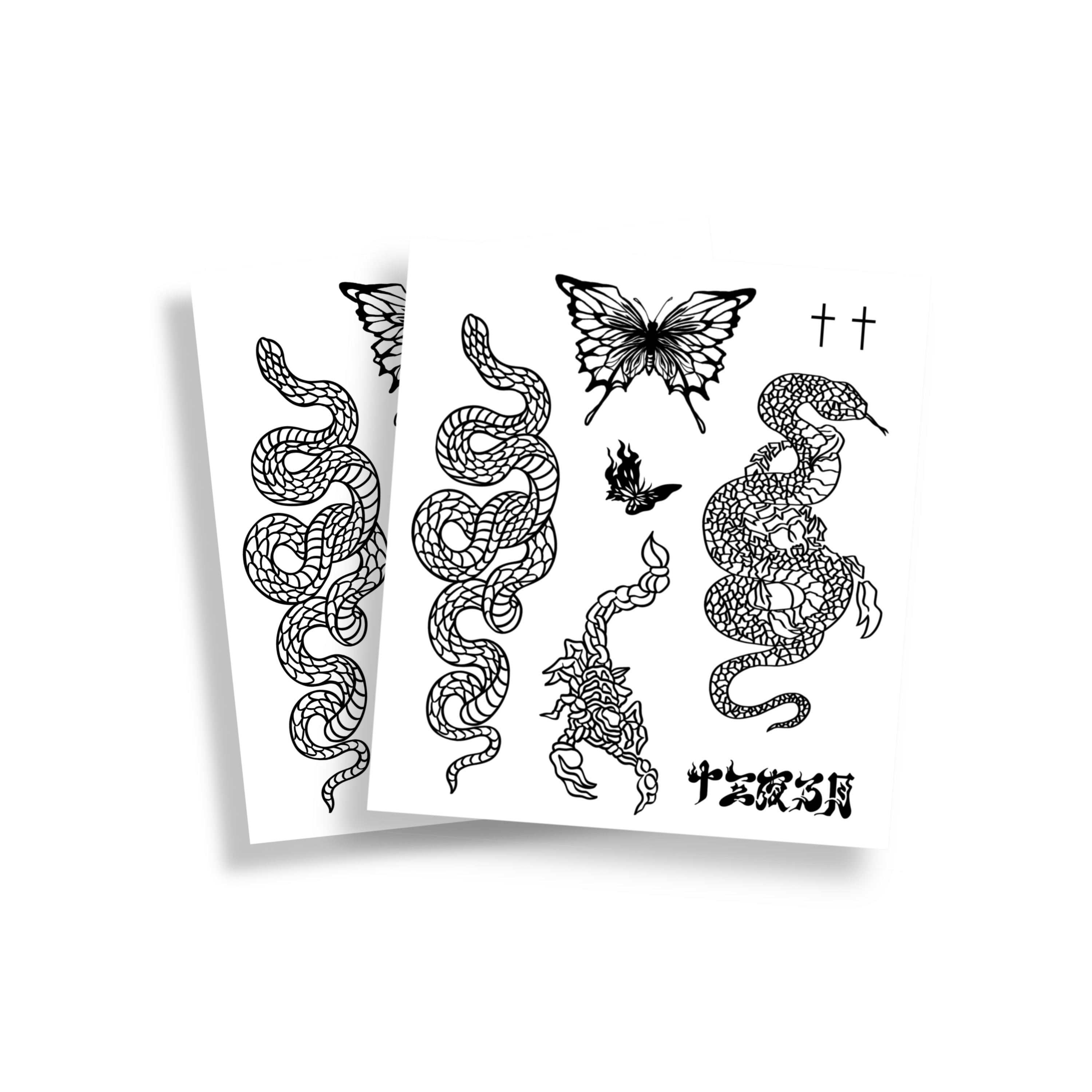 gibous×東京13零式 tattoo sticker