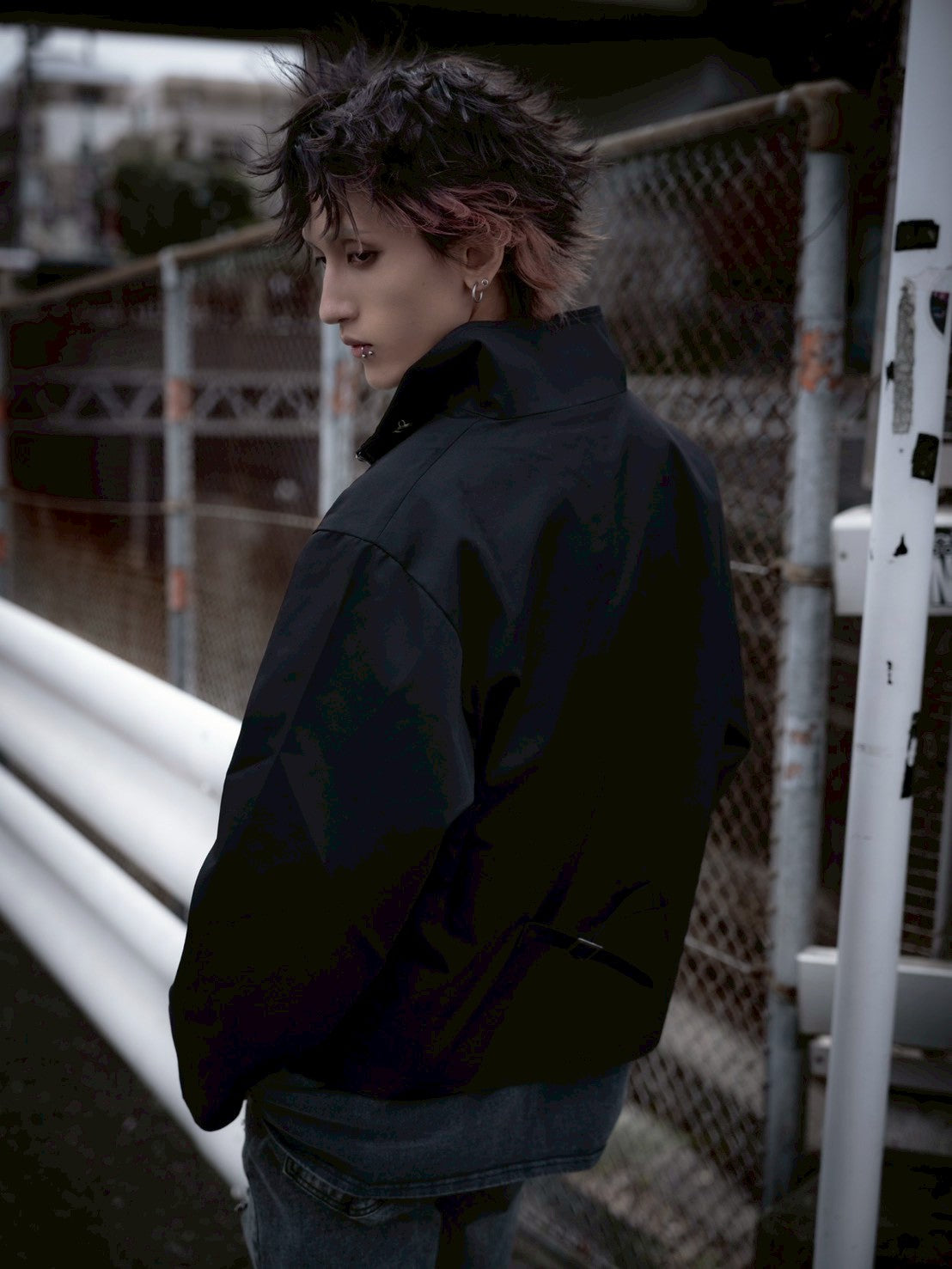 gibous button centipede jacket