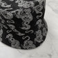gibous snake scorpion pattern bucket hat