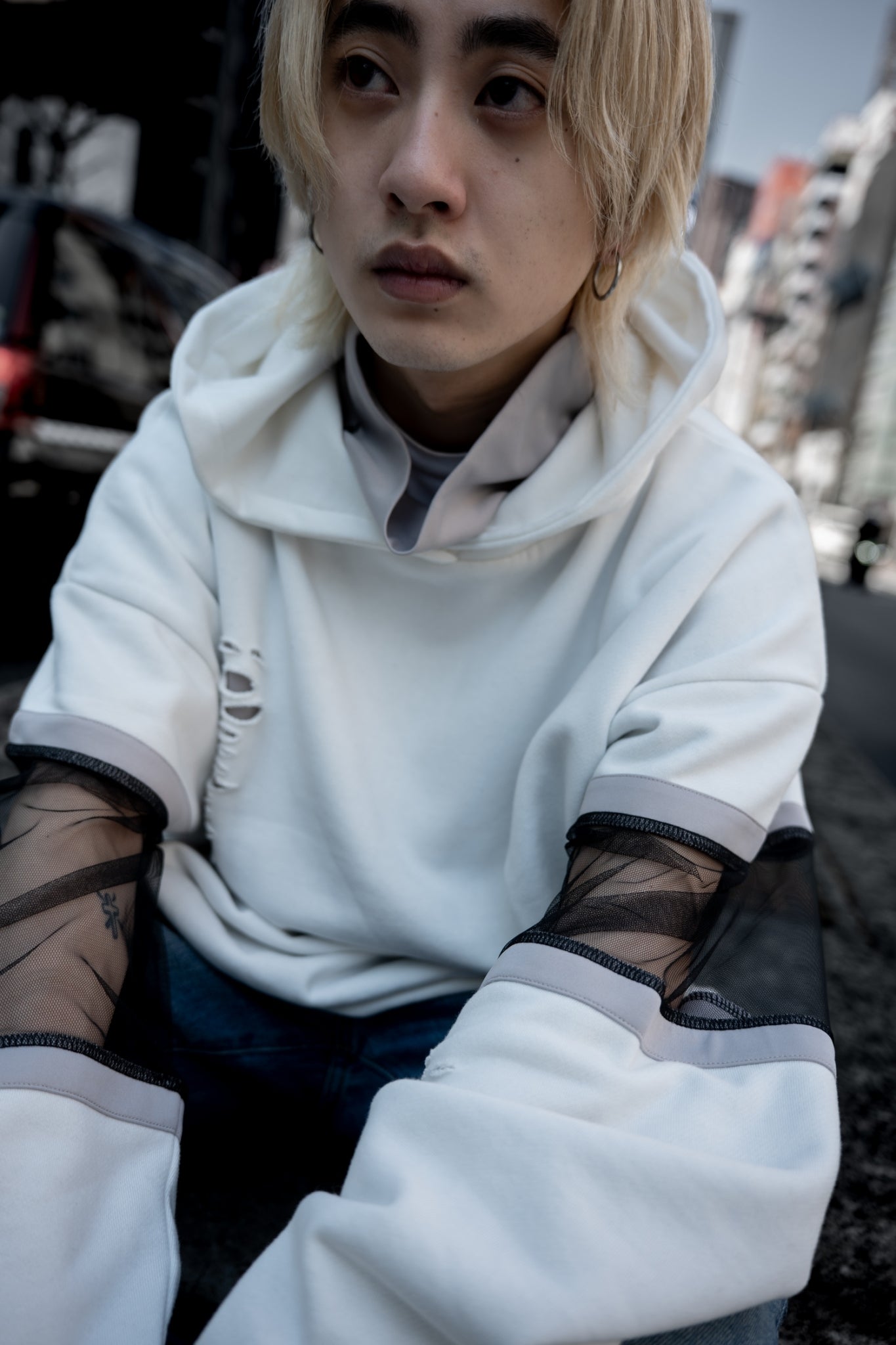 【受注生産】gibous×konoco parker white