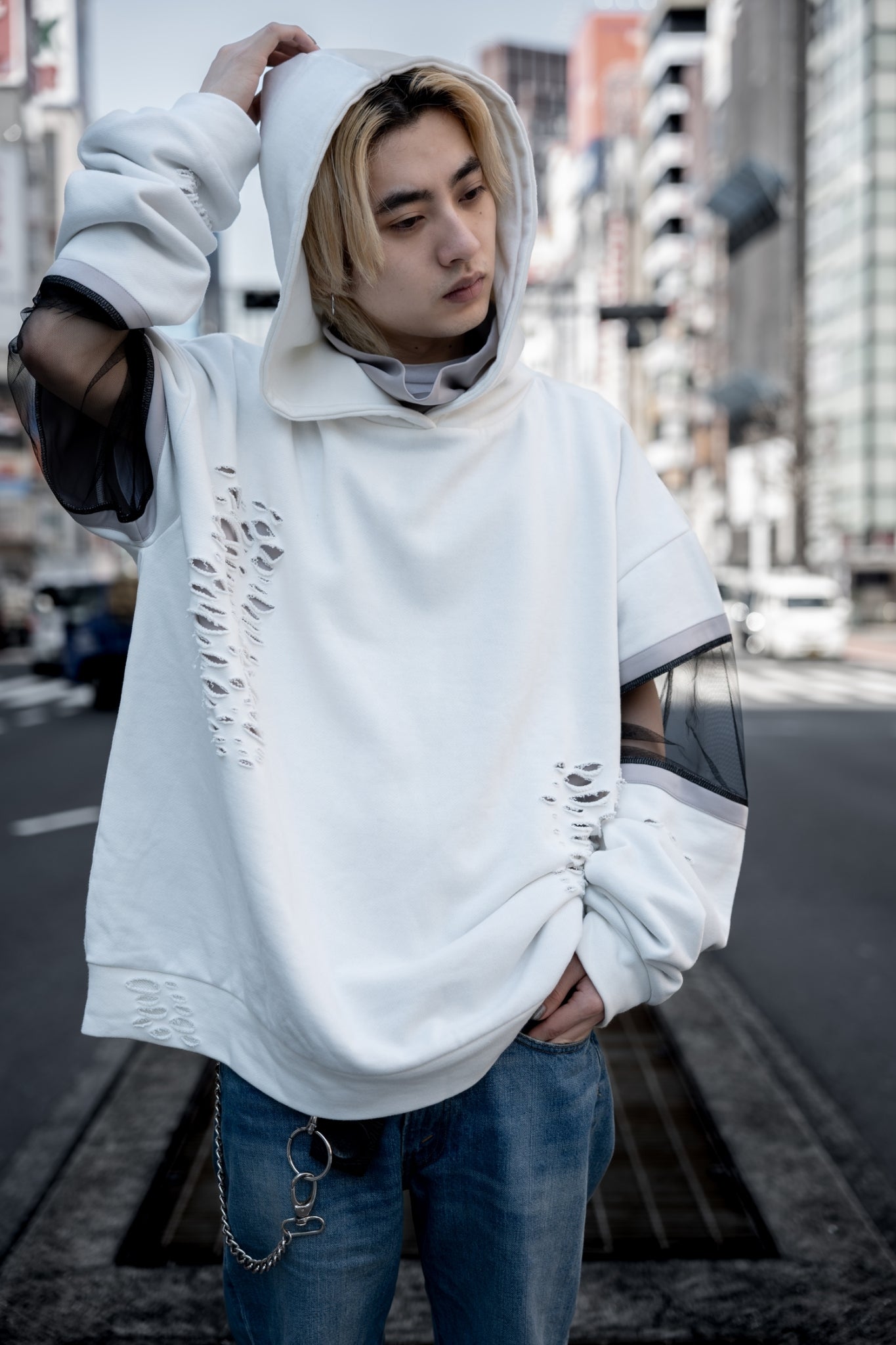 gibous×konoco parker white