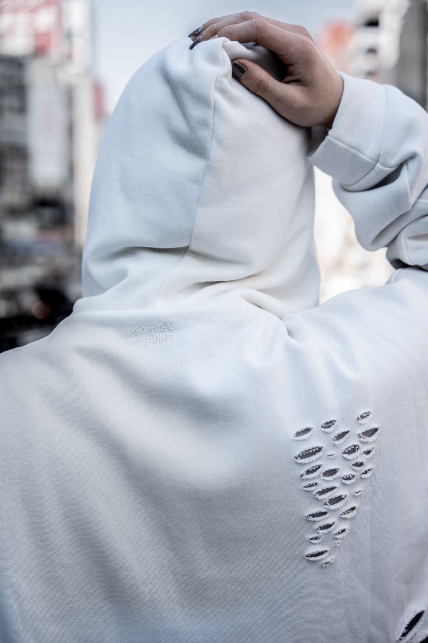 【受注生産】gibous×konoco parker white