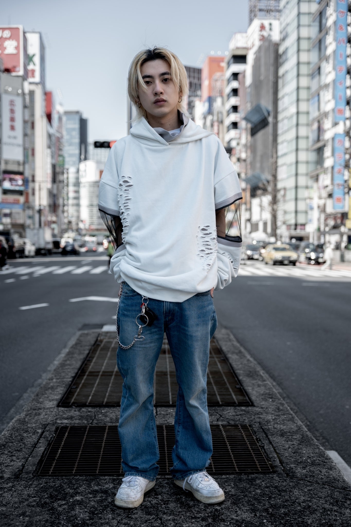 【受注生産】gibous×konoco parker white
